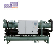 50 Ton Industrial Dual Compressor Double Circuit Screw Water Cooled Water Chiller